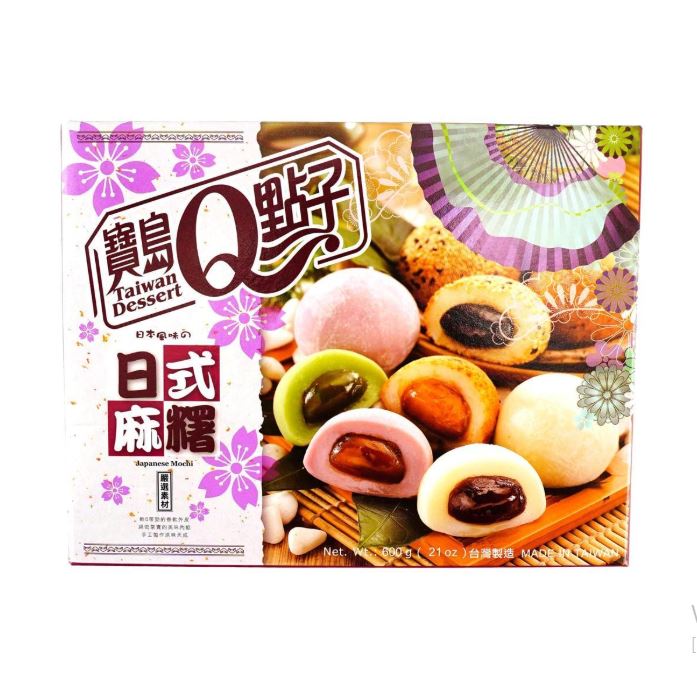 ROYAL FAMILY Japanese Mochi Daifuku Mixed Flavor, 600g
